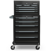 IRONMAX 2-in-1 Rolling Tool Chest with 11 Drawers – Detachable Steel Toolbox and Locking Tool Cabinet on Wheels