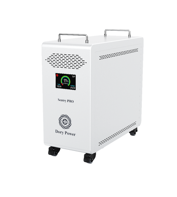 Dory Sentry PRO 5,000Wh Portable Battery Generator with 30A RV Outlet and UPS Backup