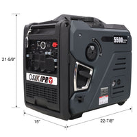 Super Quiet Inverter 5.5kw Portable Generator with Remote Start