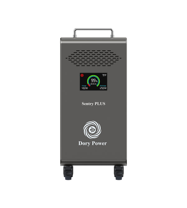 Dory Sentry PLUS 3,800Wh Portable Battery Generator with UPS Backup and Solar Charging