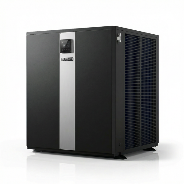 TURBRO Beluga Inverter Top Discharge Pool Heat Pump – 120K/160K BTU