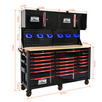 Professional Heavy Duty 19 Drawer Tool Chest