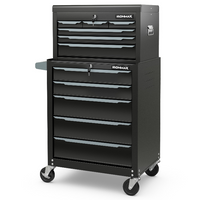 IRONMAX 2-in-1 Rolling Tool Chest with 11 Drawers – Detachable Steel Toolbox and Locking Tool Cabinet on Wheels