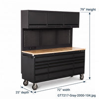 GTools Overhead Pro 6ft All-in-One Workstation
