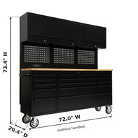 GTools 6 Ft Rolling All-in-One Workstation