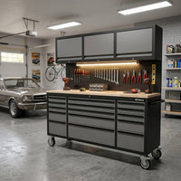 GTools 6 Ft Rolling All-in-One Workstation