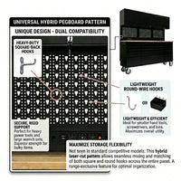 GTools 6 Ft Rolling All-in-One Workstation