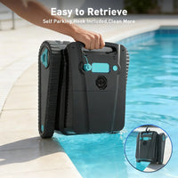 Universal Cordless Robotic Pool Cleaner with Retrieval Hook