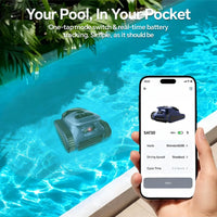 2026 Seauto Crab Pro Robotic Pool Vacuum