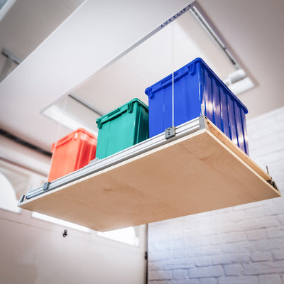 Attic-Lift Motorized Attic Storage Platform – Up to 400 lbs
