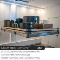 Auxx-Guard Two-Level Solid Hardwood Guard Rail for Auxx-Lift Platforms