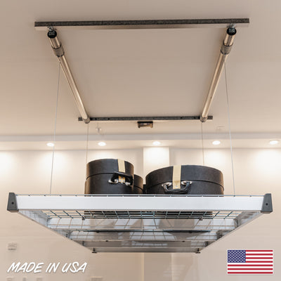 Auxx-Lift Motorized Garage Storage Platform – Up to 800 lbs
